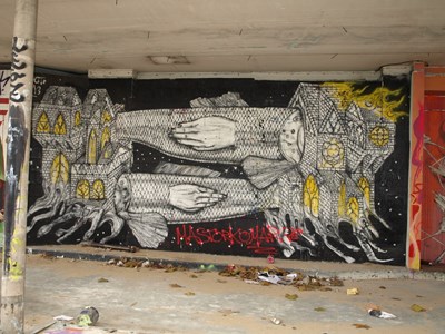 photo graffiti Paris 13eme arrondissement
